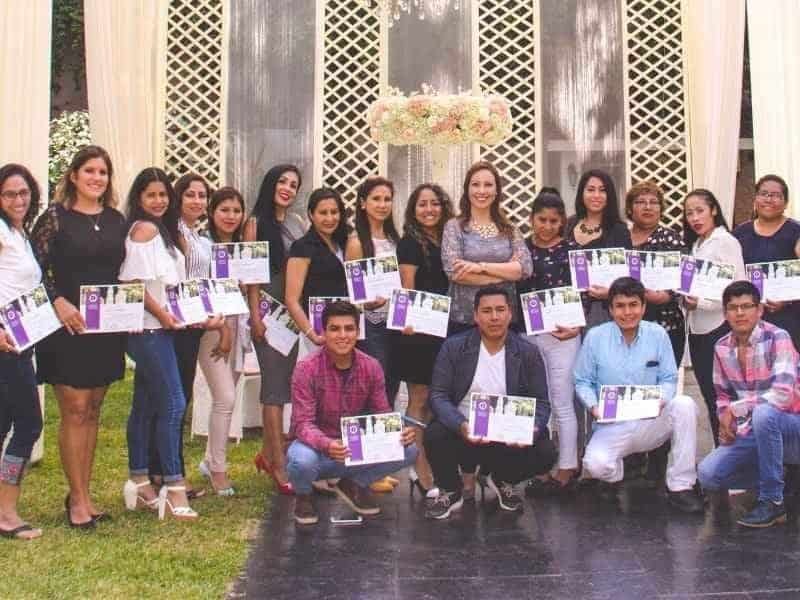 Participantes en una experiencia de formación para Wedding Planners